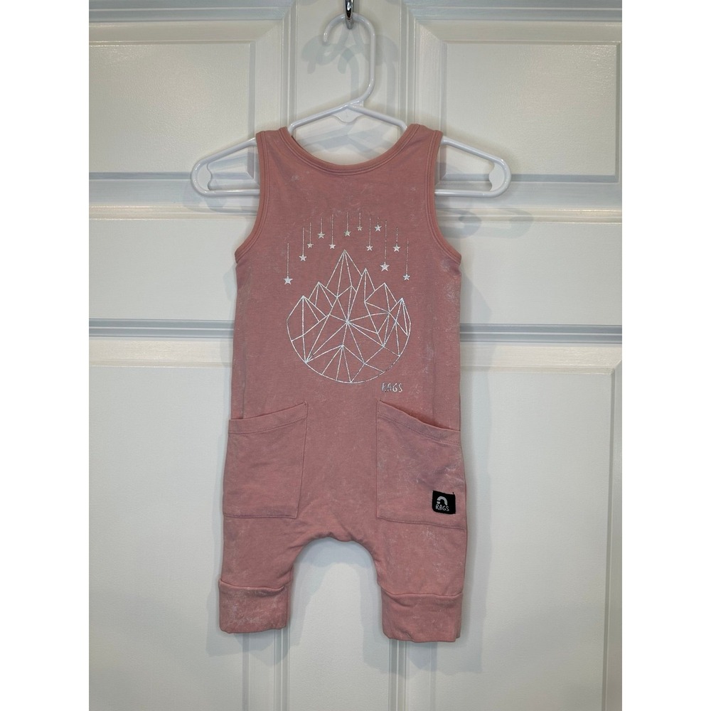 Rags Girls Tank Romper Size 3-6 Months